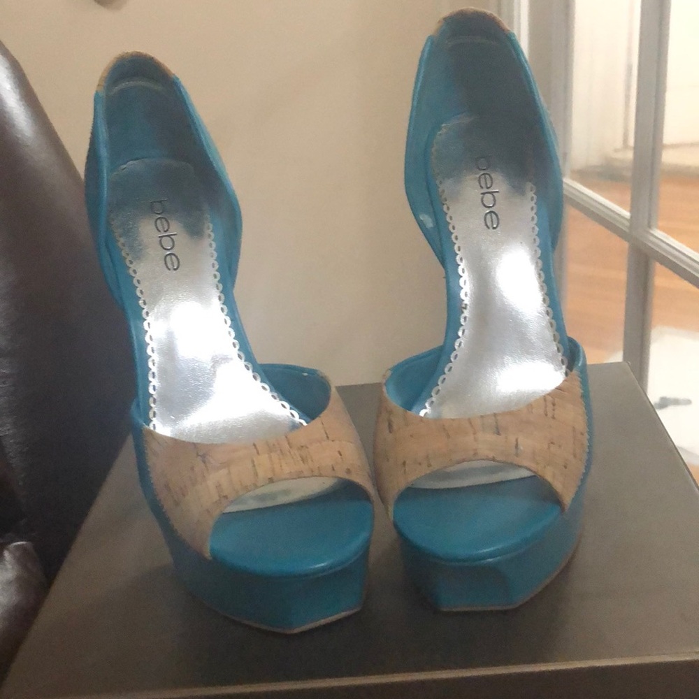 classic Bebe high heels never worn just sat in box
